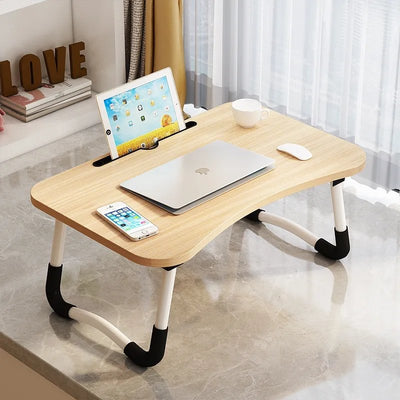 Multifunctional Foldable Wooden Laptop Stand