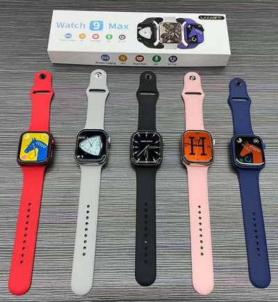 Watch 9 Max Stainless Steel Smartwatch