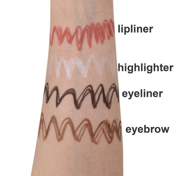 Multi-effect 4 In 1 Eyeliner Eyebrow Pencil